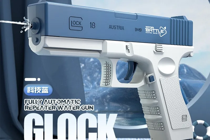 2022 New Full Auto Splatter Ball Blasters With 5000 Water Beads Ak Ejection Shooting Gun Toys Electric Gel Ball Blaster Gun