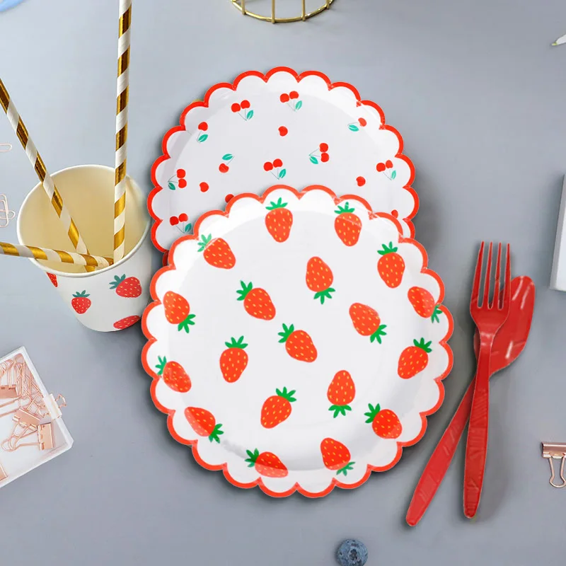 48 Summer Citrus Paper Dinner Plates Tutti Frutti Birthday Party Baby  Shower 9in, PACK - Mariano's