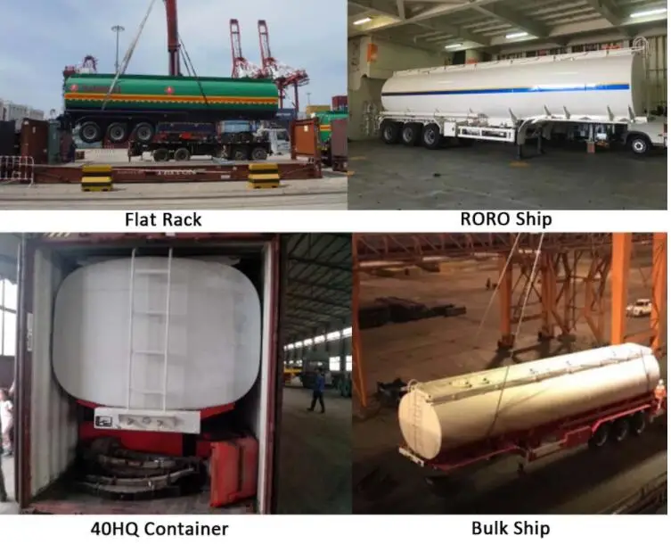 50,000 Liters Lpg Gas Tank Semi Trailer/ Lpg Tanker For Gas Transport ...