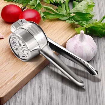 Large Potato Ricer Stainless Steel, Potato Masher Stronger, with Longer Leverage Handles,3 Interchangeable Discs, Ricer Kitchen Tool-Mashed Potatoes