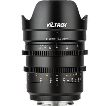 S 20mm T2.0レンズ Viltrox S 20mm T2.0 Cine LensフルフレームマニュアルフォーカスLumix