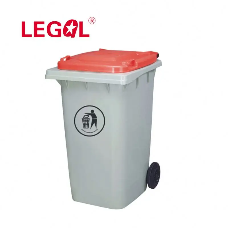 Золотистый производитель 96 галлонов мусорный бак basura de calle 96 галлонов мусорный бак с колесами