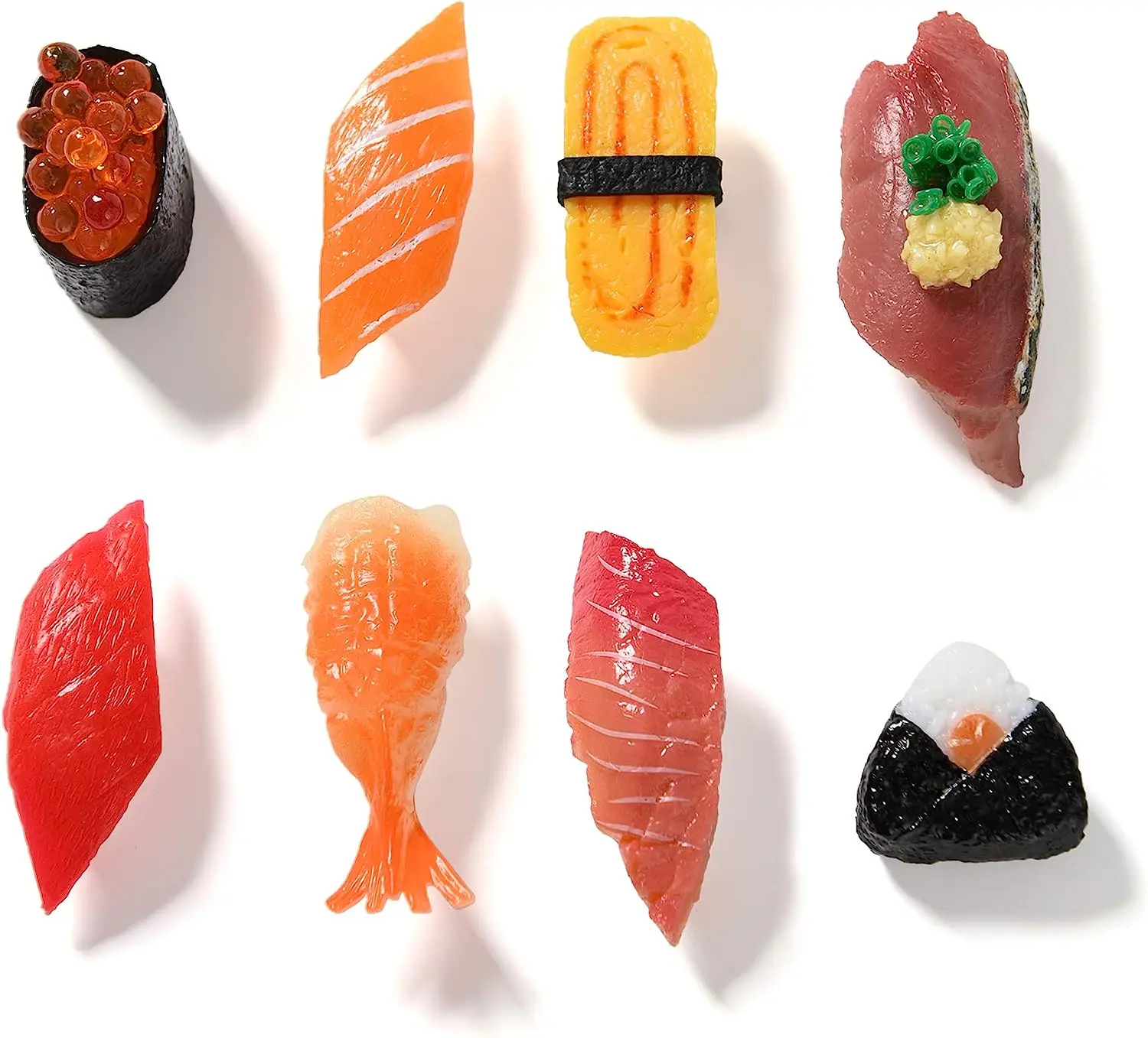 Cute Refrigerator Magnets 3d Resin Simulation Sushi Refrigerator Magnet Home Decoration Japan Korea Sushi Food Fridge Magnet