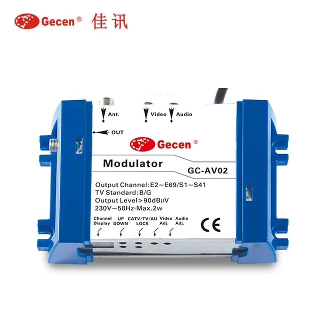 CATV Household Modulator AV to RF Converter