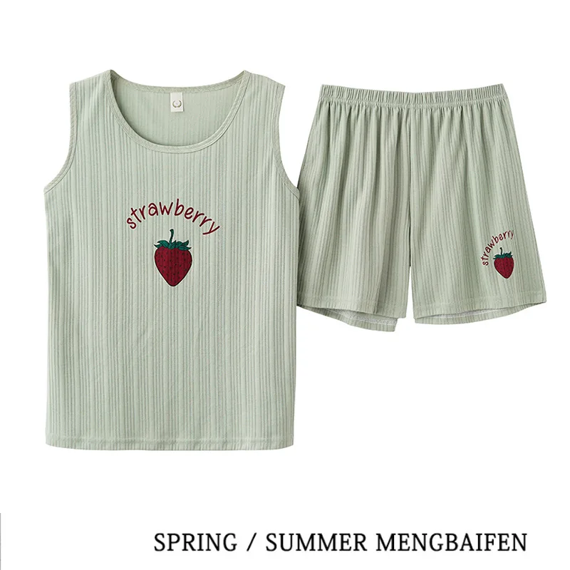 High Quality Plus Size Pajamas Sleepwear Cotton Women's Sleepwear