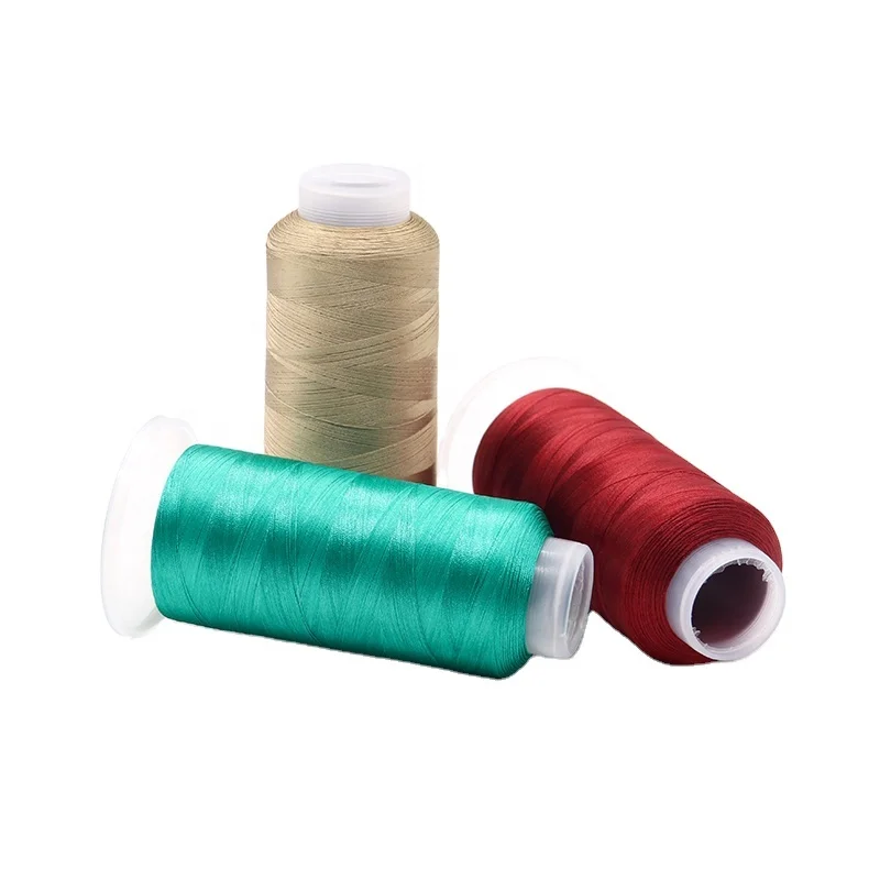 2 100 polyester embroidery sewing thread high tenacity polyester yarn for clothes-8