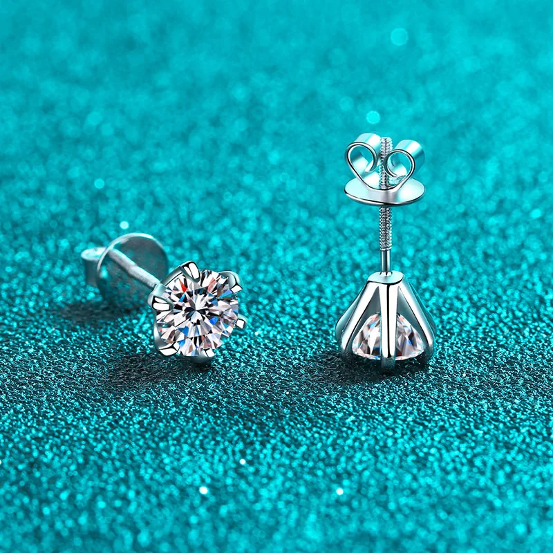Shop Moissanite Earrings Screw Back with great discounts and prices online   Jul 2023  Lazada Philippines