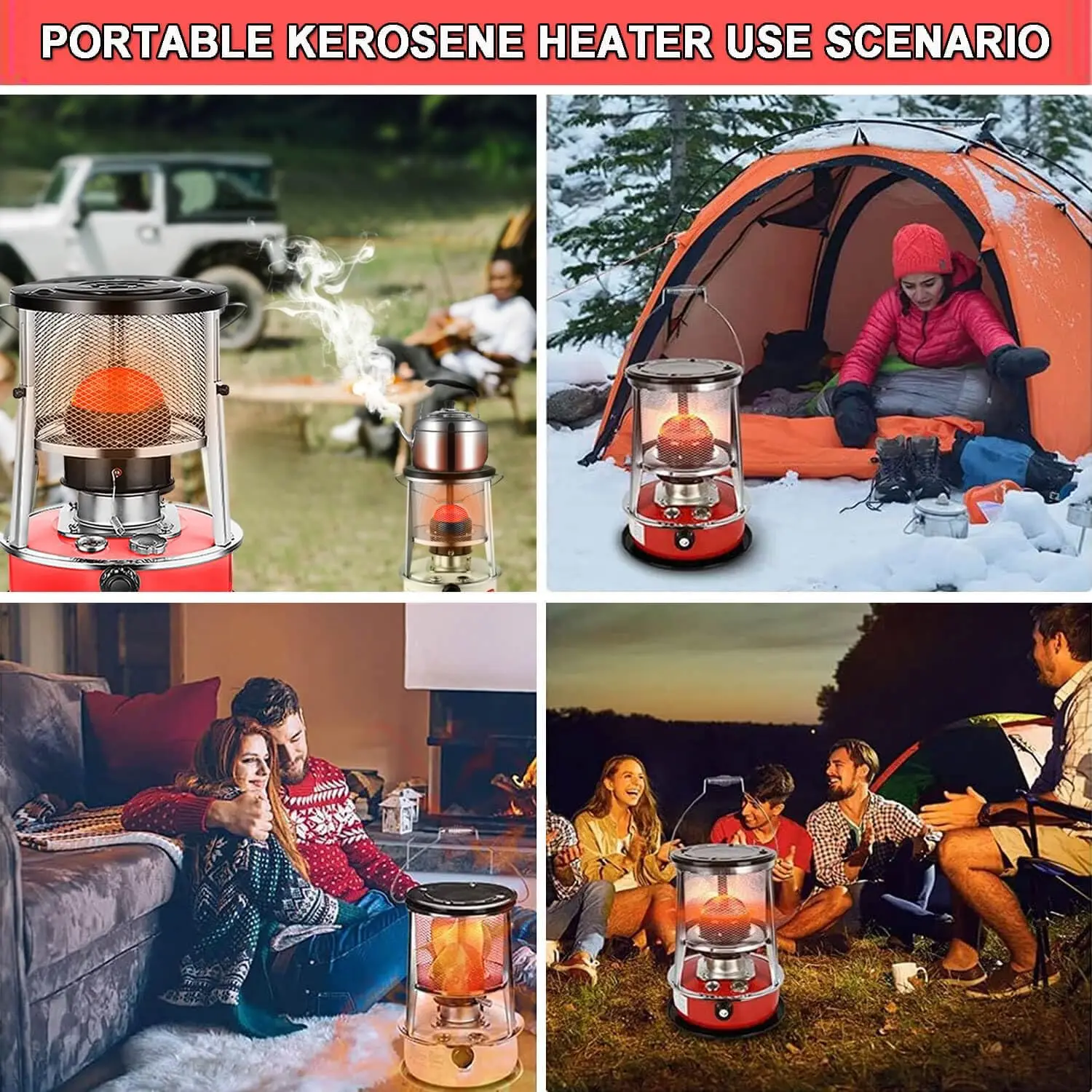Portable Kerosene Stove, Steel - detail 8