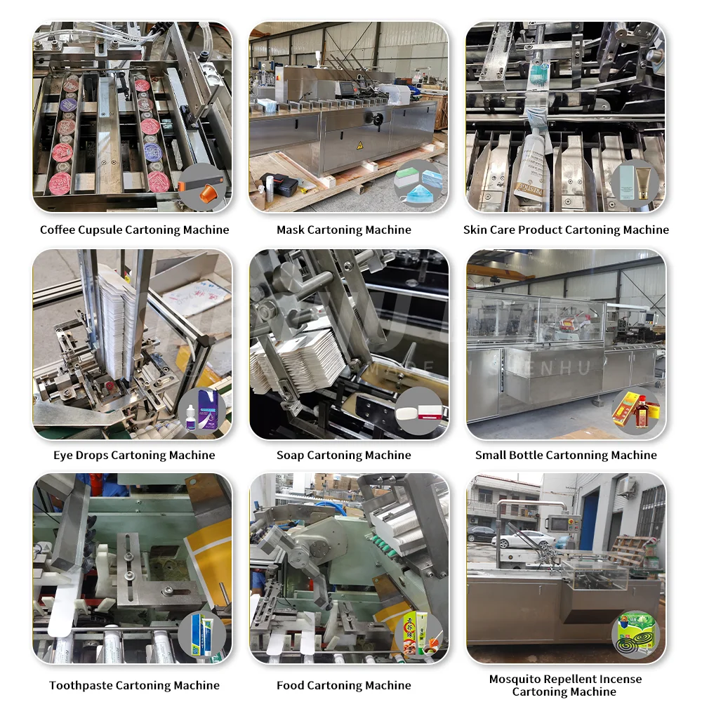 Automatic 12 PCS Colorful White Chalk Cartoning Machine School Pen Pencil Carton Box Packing Machine