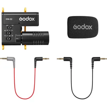 GODOX IVM-S2  Microphone Mobile Phone Micro SLR Camera Live Recording Interview Condenser Microphone detail image