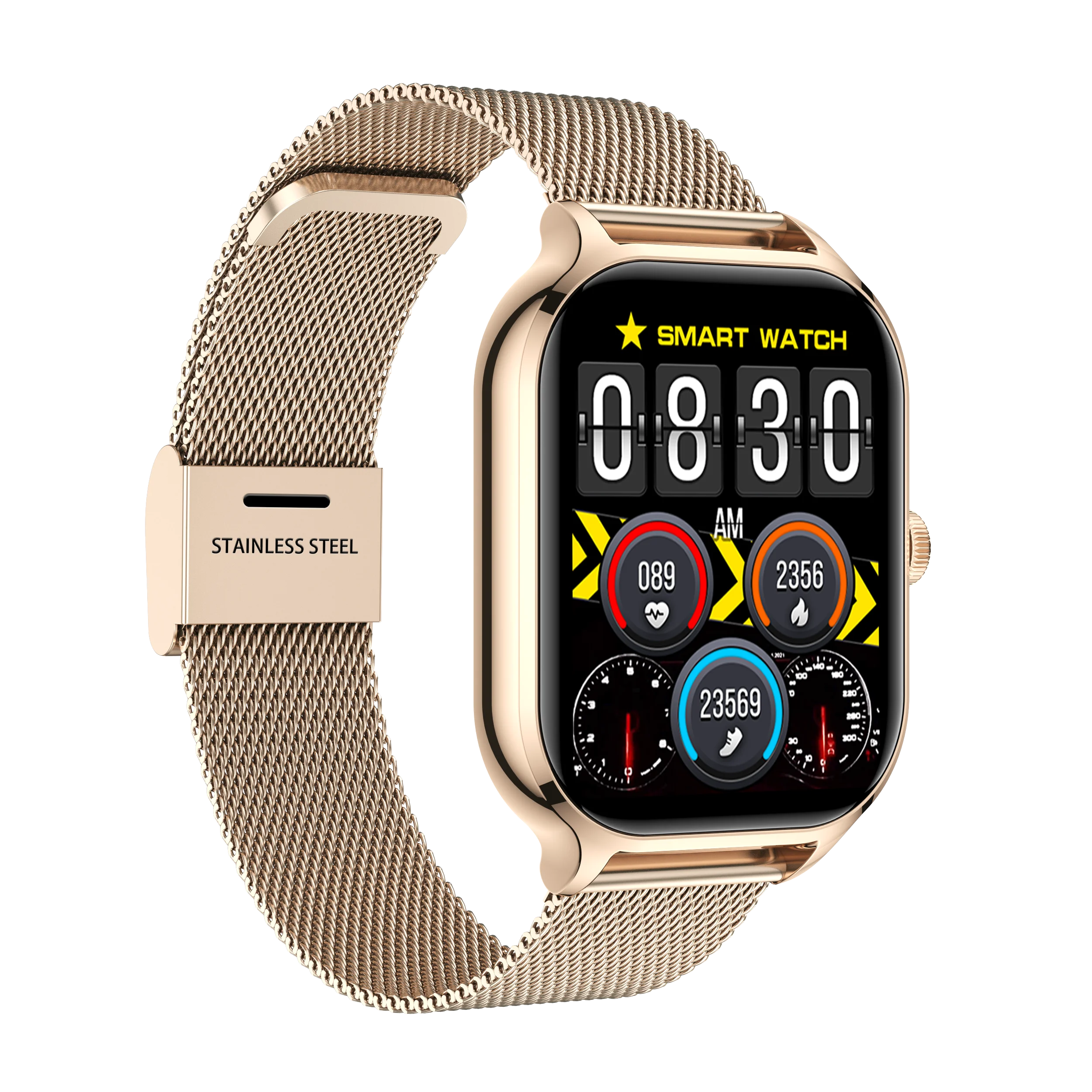 その他 smartwatch VIVISTAR Smart Watch, 1.96 Full Touch Answer Make Call Android