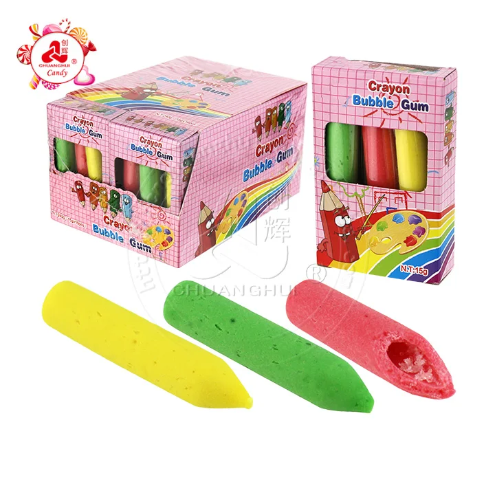 crayon gum