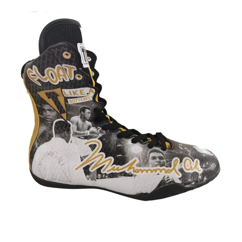 Новый стиль красочные дышащие мужские боксерские ботинки оптом высококачественные профессиональные удобные женские для борьбы