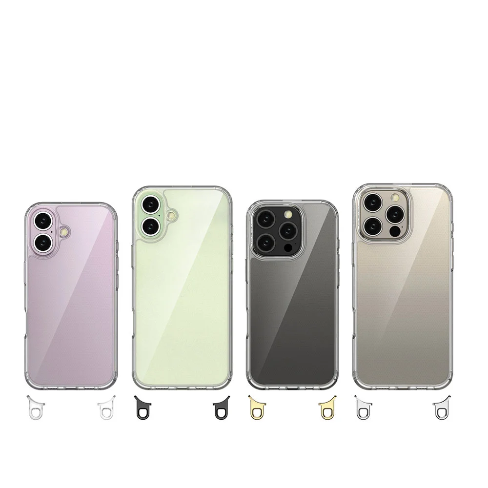 Laudtec LX206 Clear phone case with Anti fall wear-resistant comfortable to the touch not turn yellow For Iphone 16 15  Pro Max