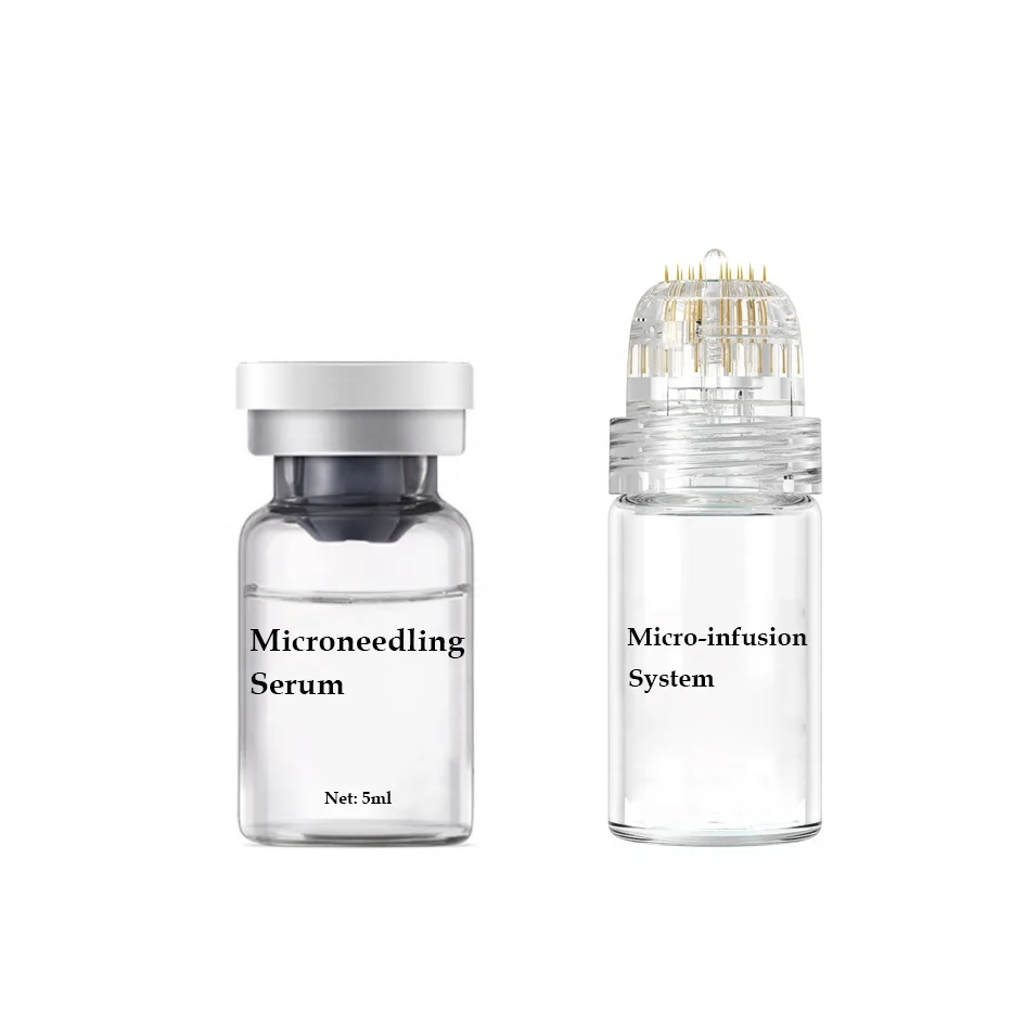 Private Label Microneedling Ampoules Micro Infusion Serum Hyaluronic ...