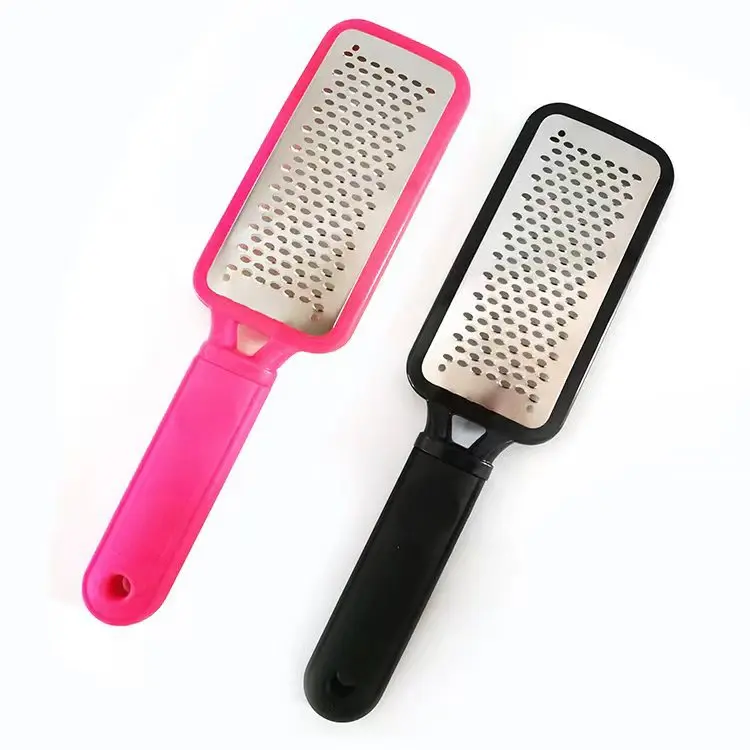 Factory Cheap Price Professional Foot File Nail Tool Black Plastic Foot Files