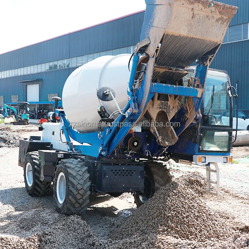Factory Price 5 Cbm Per Batch Self Propelled Concrete Mixer Diesel Cement Mixer Truck