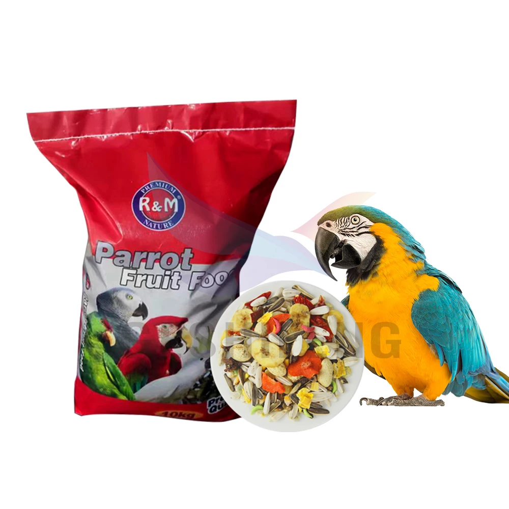 Feeding Grade Fruit Flavored Parrot Food For Large Parrot 10kg 22pound ...