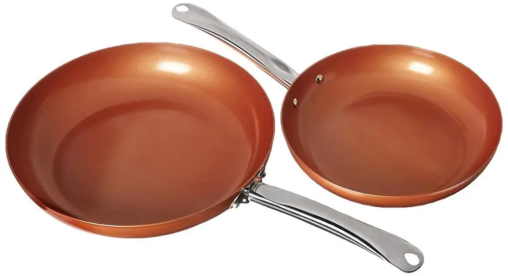 High Quality Kitchen Cookware Ceramic Non-Stick Open Fry Pan