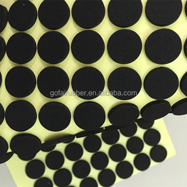 Anti Slipping Silicone Rubber Feet/adhesive Backing Rubber Feet/various