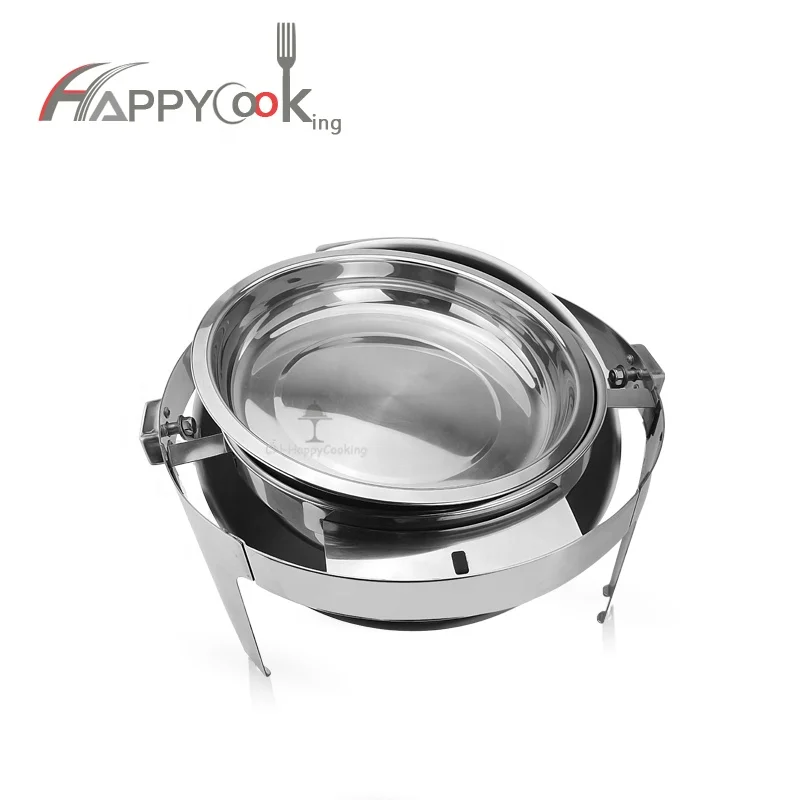 Заводская поставка отличный круглый подогреватель из нержавеющей стали набор для подогрева пищи