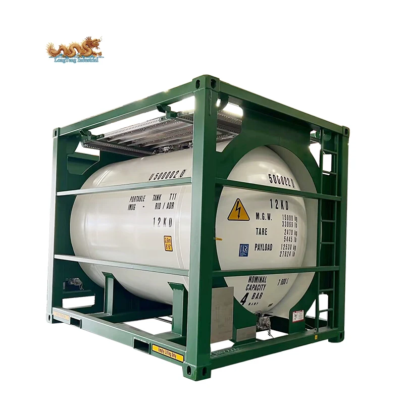 4000L DNV 2 7-1 стандартная оффшорная подъемная рама вертикальная цистерна из нержавеющей стали