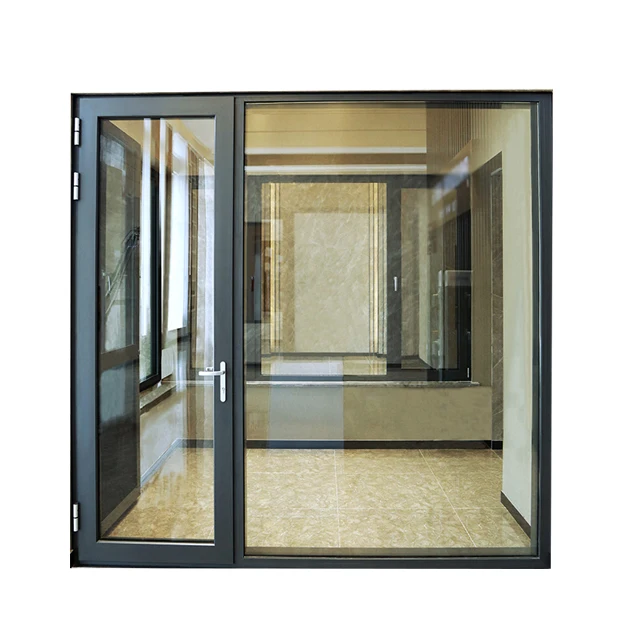 product minglei usa hurricane impact pivot aluminum door double lowe glass casement swing custom door for home-63