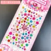 Plum blossom small colorful diamond