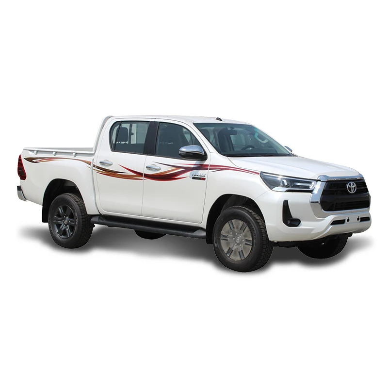 2023 Custom Auto Wrapping  Hilux 4x4 Pic Kup Stripes Vehicle Side Vinyl Car Body Decal Stickers for Car toyota