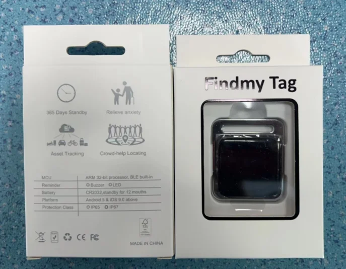 Smart Tracker Portachiavi Bluetooth Con App Find My – Localizzatore GPS Per Borse, Chiavi E Bagagli, Impermeabile IP67