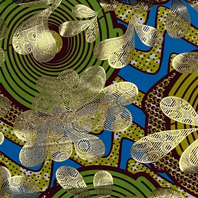 Логотип на заказ 100% полиэстер супер золотой воск принты голландский африканские ткани для