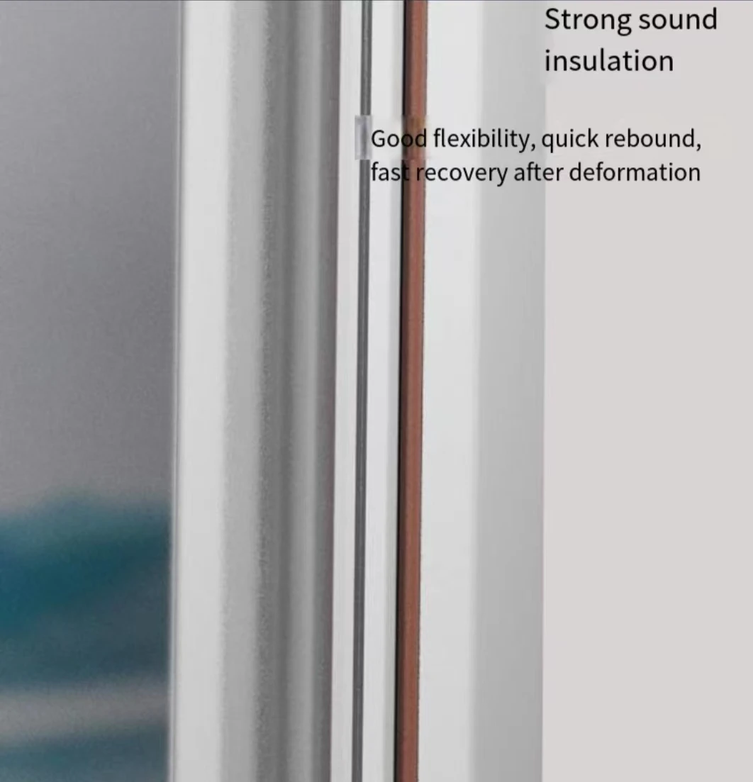 Epdm Rubber Draft Seal And Adhesive Foam Sealing Strip Moulded And Cut ...