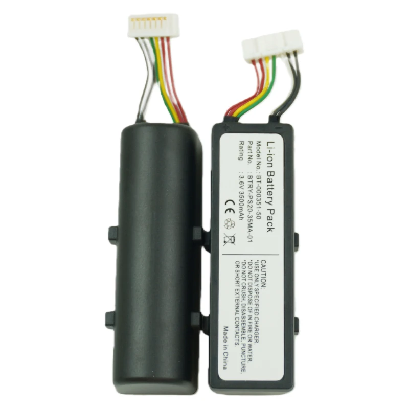 3.7V 3350mah Replacement Barcode Scanner BT-000351-50 BT-000018A01 PS20 PS20J Li-ion Battery for Zebra
