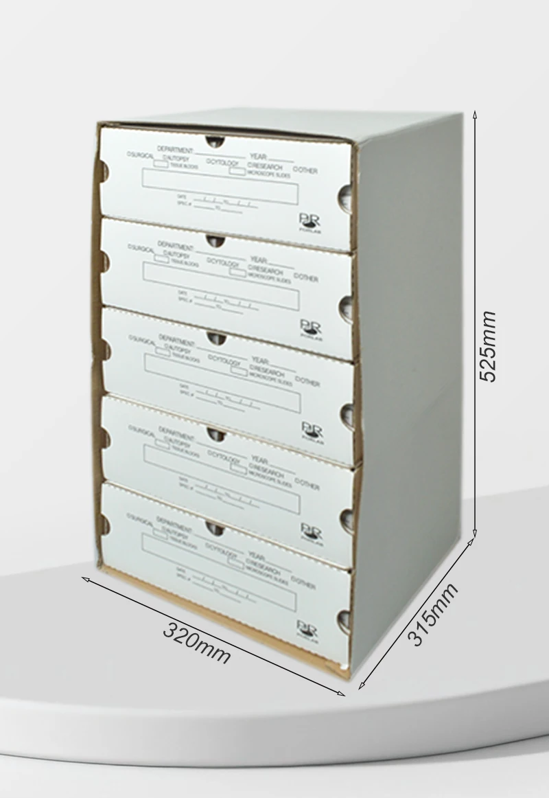 paraffin block storage cabinet
