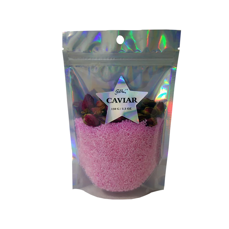 Оптовая продажа подарочный набор для ванны икры из бисера розовой соли