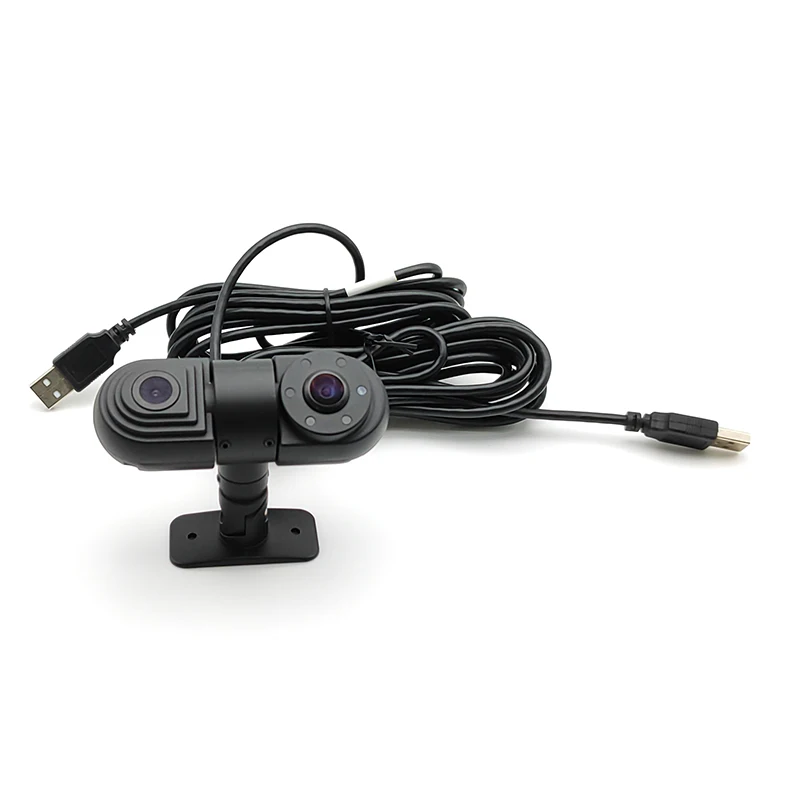 OEM Wholesale Mini Bus Security Camera 1080P USB School Bus Camera Systems AI HD Toyota Hidden Car-DVR-Cameras Dual-Lens
