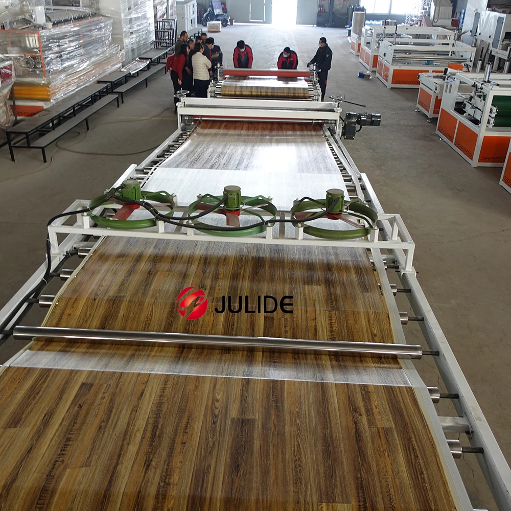 PVC Vinyl Flooring PVC Floor Roll Linoleum Floor Making Machine