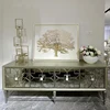 Glass door foot with rod-200cm