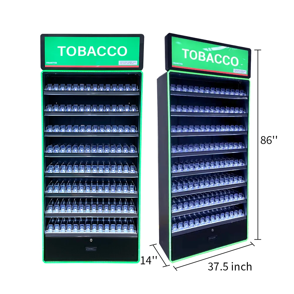 Présentoir de sol pour tabac Satom USA America, meuble de présentation de  cigarettes pour magasin de tabac et épicerie| Alibaba.com
