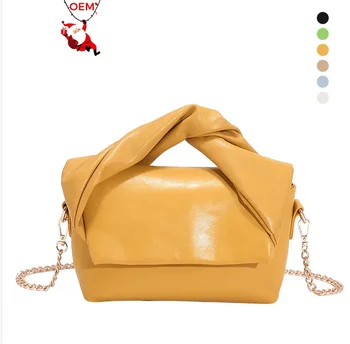 Haoen Bag Women New Fashion Handbag Texture Chain Bag Shoulder Bag