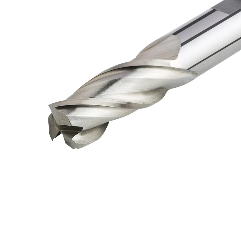 55-Degree High Gloss Carbide End Mill for Aluminum - CNC Machining Center Standard Tool manufacture