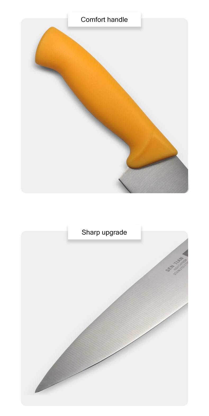 Tuomei High Quality 4cr14 Stainless Steel Knife Knife Slicing Knife