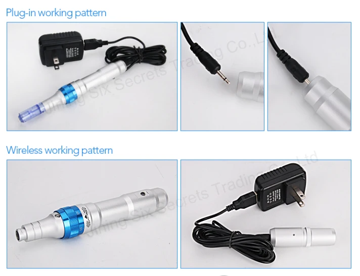 High Quality Wireless Electric Derma Pen A6 Meso Pen