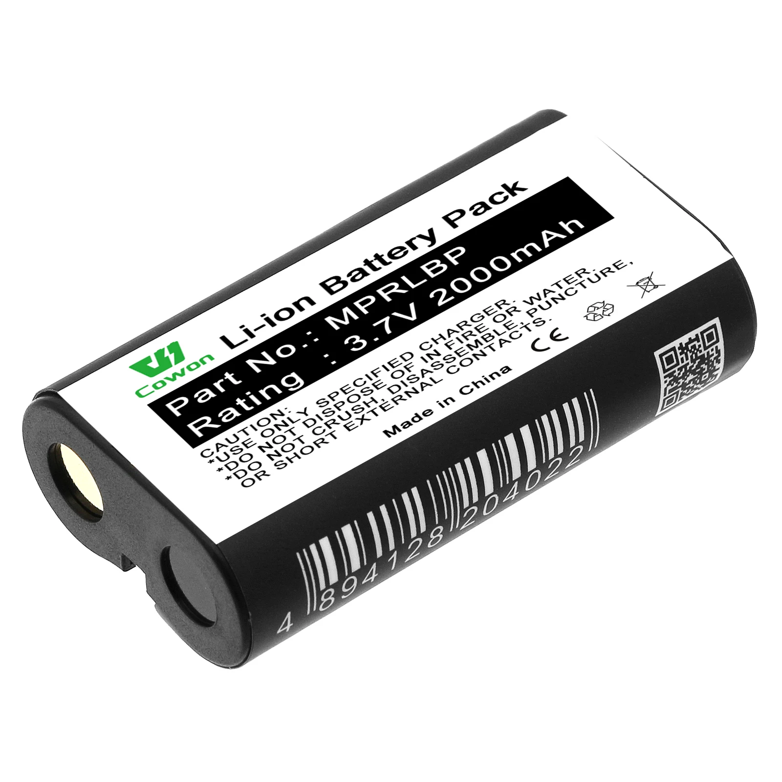3,7V 2000mAh MPR50-IEM MPR30-ENG MTP60 MPRLBP Li-Polymer-batteri til ladekasse for trådløs headsetmusik