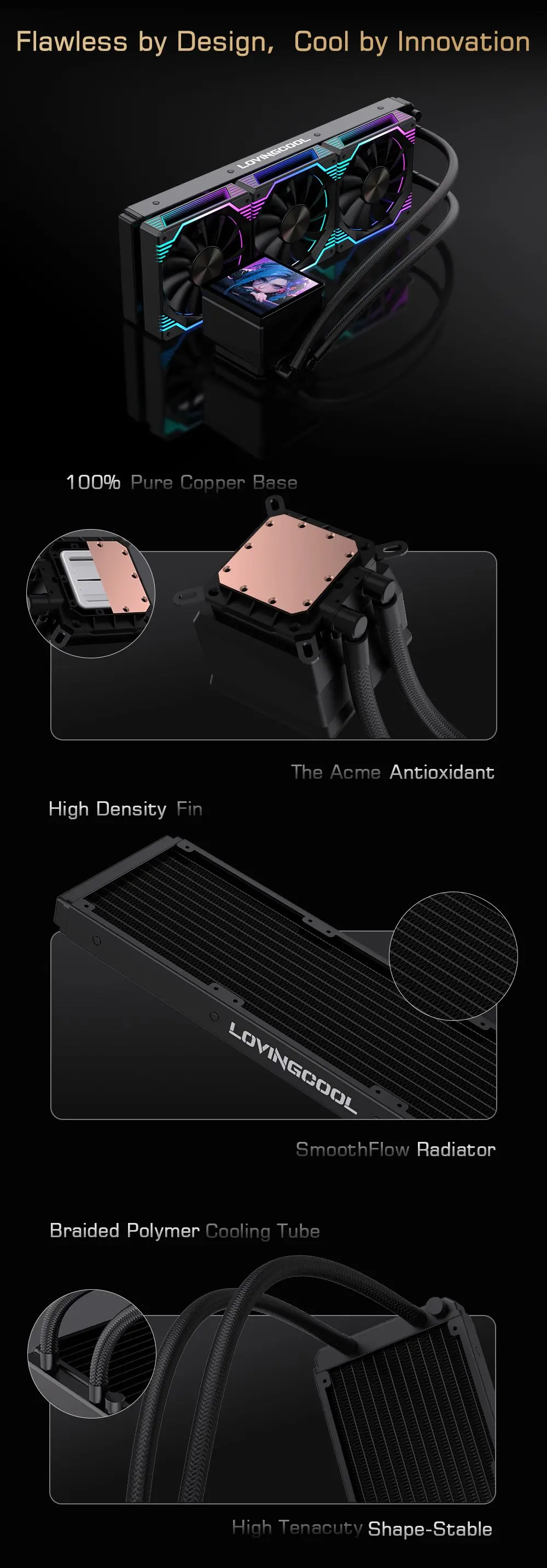 LOVINGCOOL Liquid CPU Coolers - Advanced Cooling Solutions