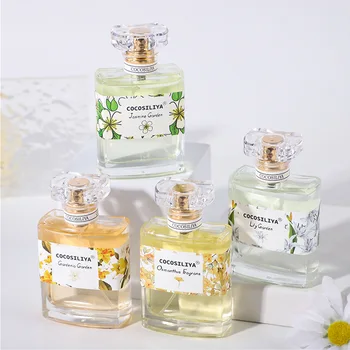Perfume Ladies Floral Osmanthus Rose Lavender Gardenia Lasting Fragrance Fresh and Elegant Ladies Perfume Wholesale
