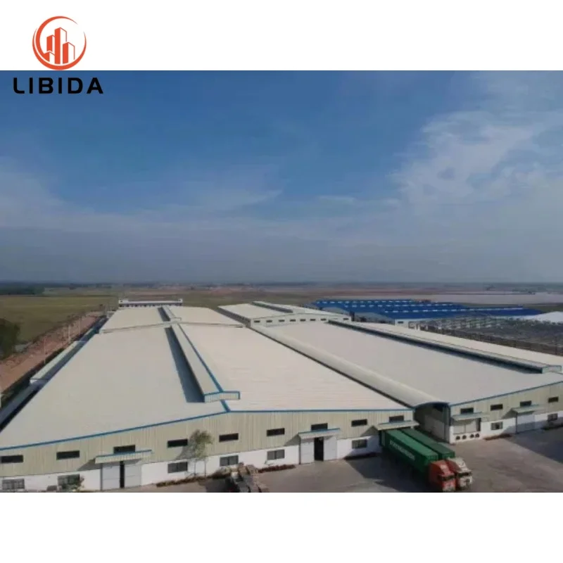 Дизайн здания металлическая мастерская стальной каркас зал цена промышленное здание