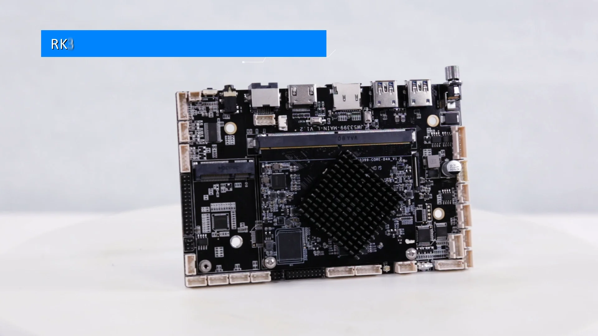 Mipi Camera Rs232 Edp Lvds Arm Android Rk3399 Industrial Mainboard