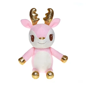 Custom for Original Design Soft Deer Doll Mascot Stuffed Animals Action Figure Toy for Kids Plushie PP Cotton Promotion Gift