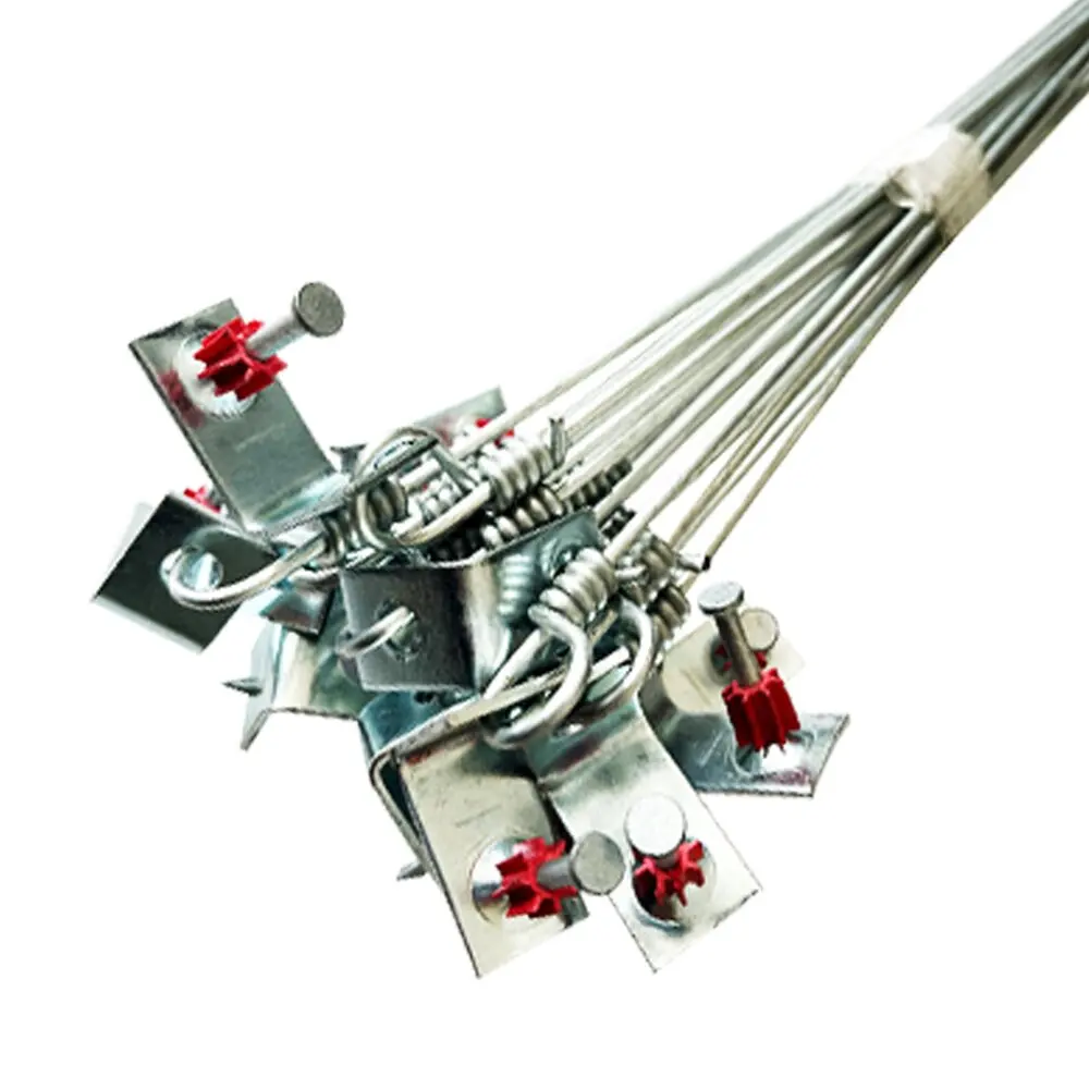 High Quality New Product Galvanized Pre-Tied Ceiling Wire Hanging Wire Nail Hot Sale Steel Rods for Roof Bending
